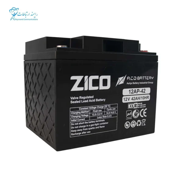 باتری یو پی اس 12ولت 42 آمپر زیکو ZICO-42Ah